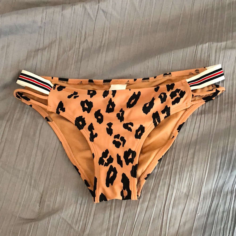 Target Cheetah Print Singed Butt Bikini Bottoms
